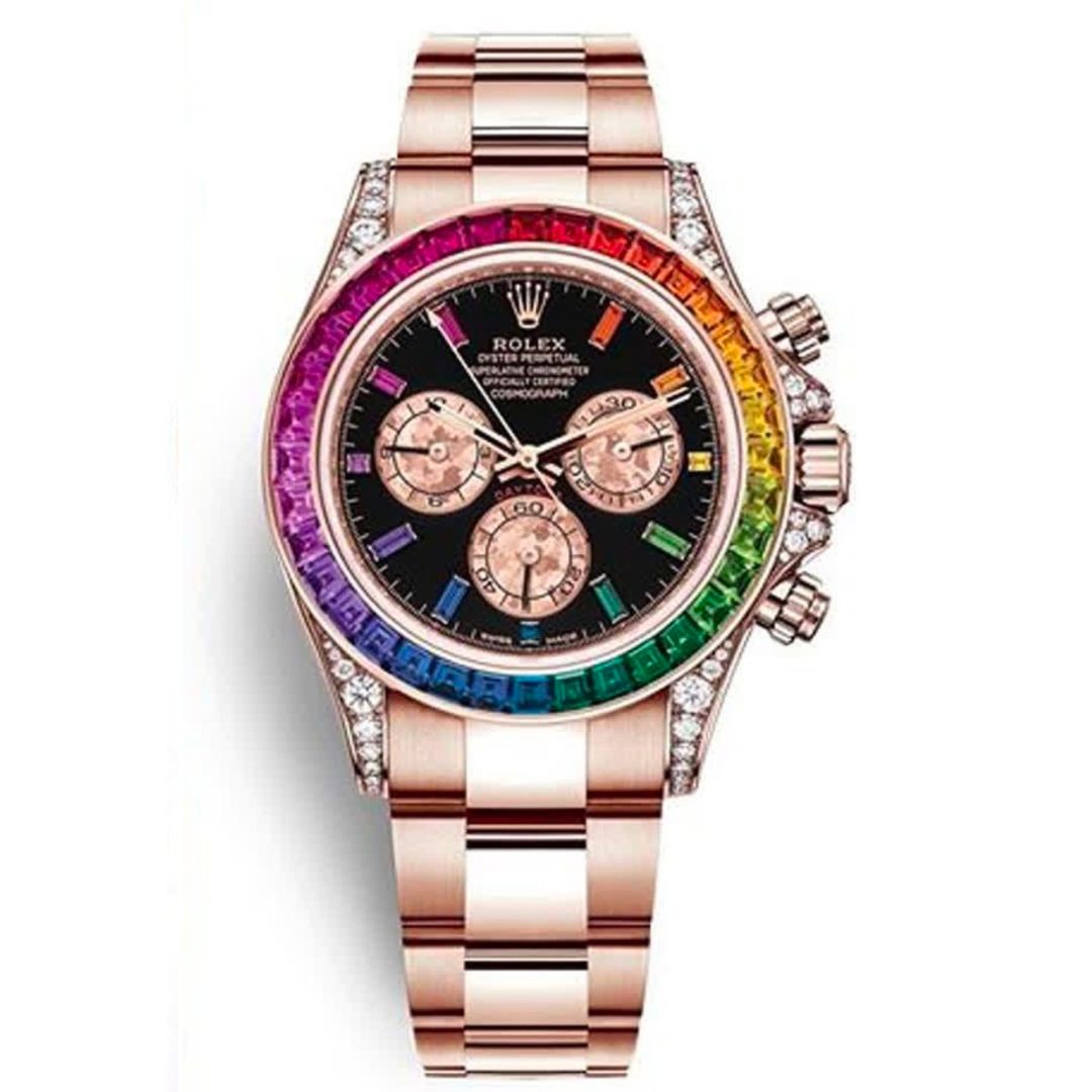 Super Clone Rainbow Rolex Daytona