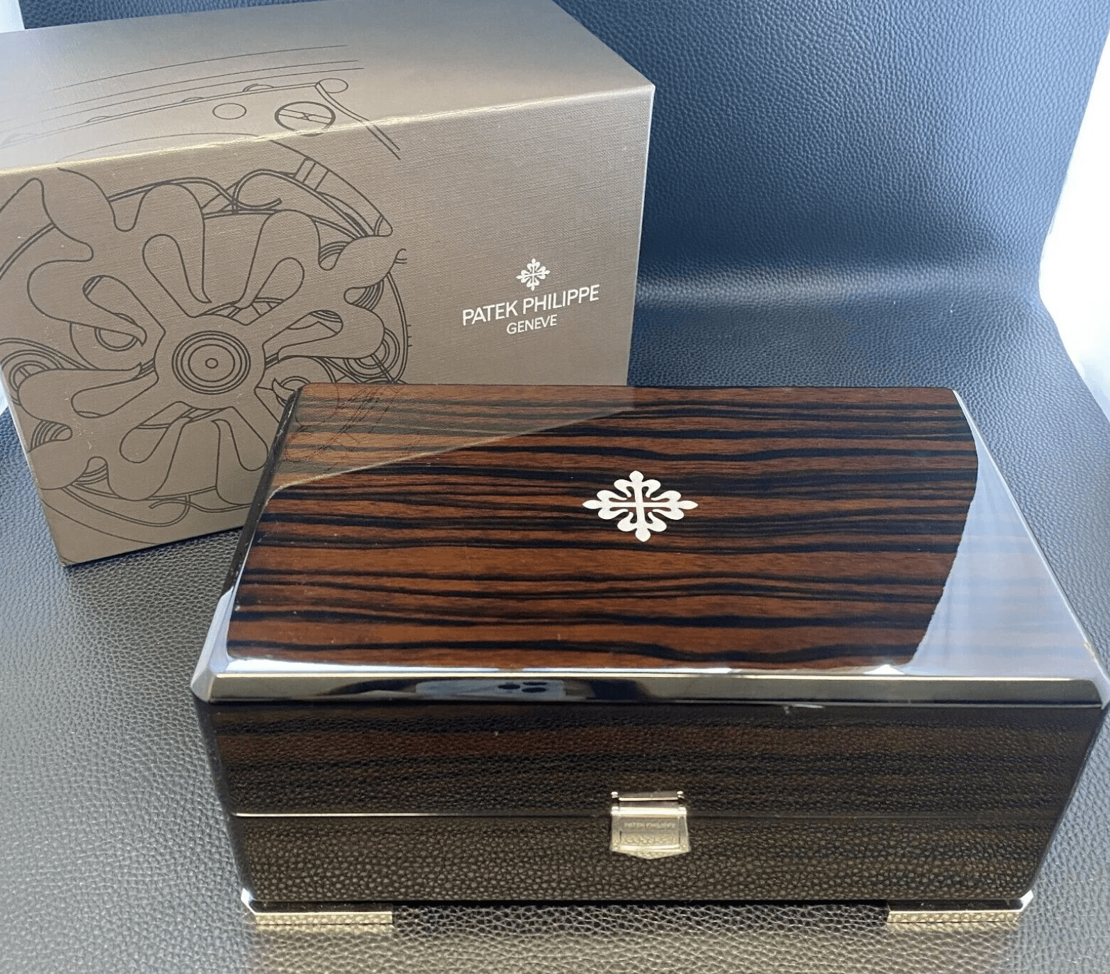 Replica Patek Watch Box Wooden with Logo and Papers | Best Quality Replica Box
