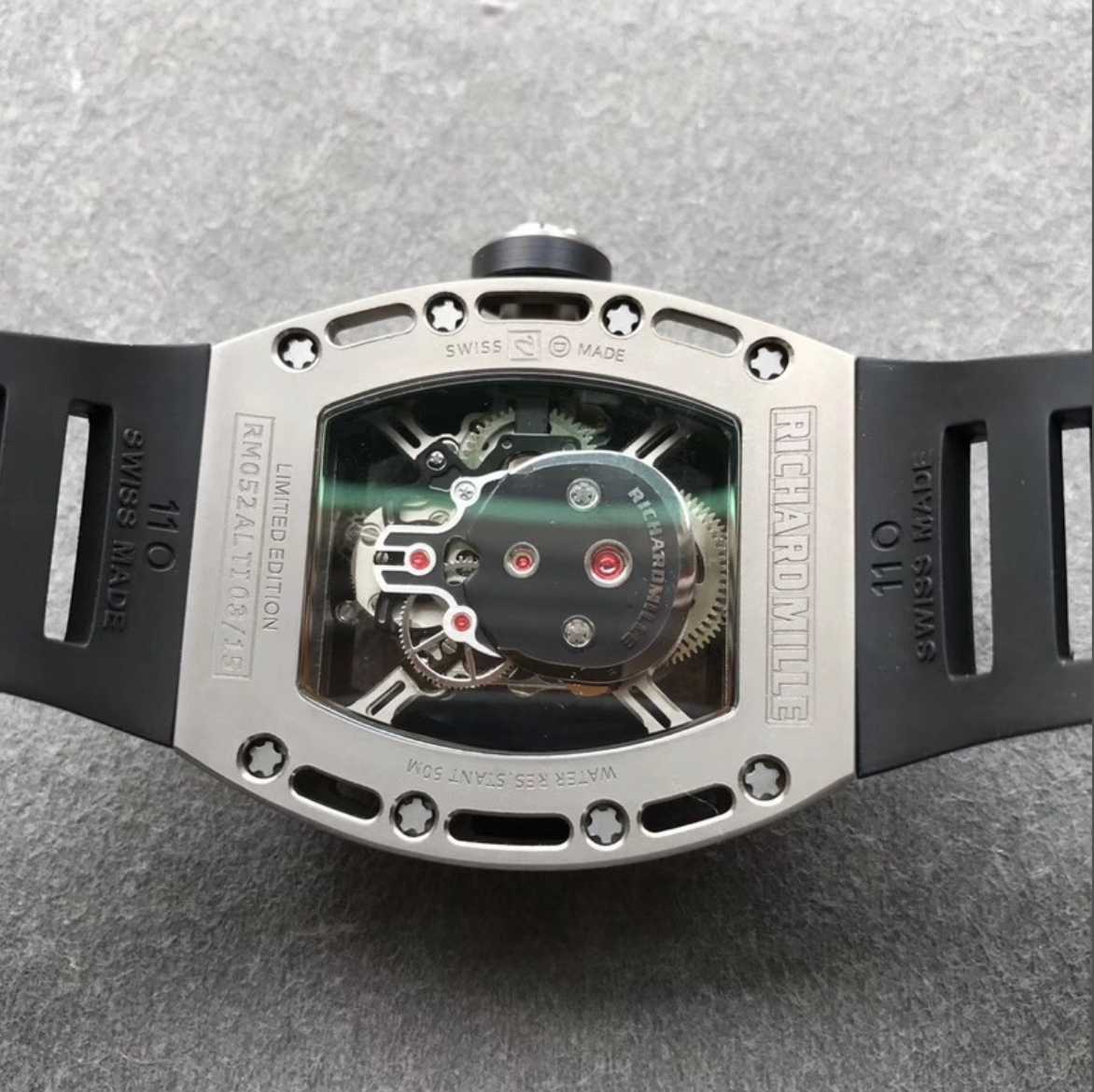 Richard Mille Swiss Clone - RM052 Skeleton