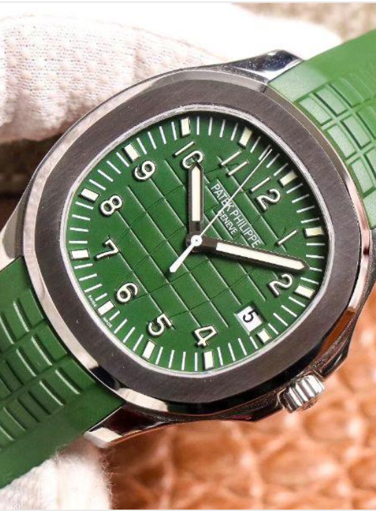 Replica Patek Philippe Aquanaut 5168G ZF Factory Green Dial - IP Empire Replica Watches