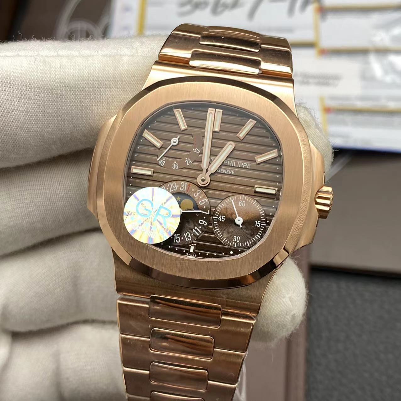 Replica Clone Patek Philippe Nautilus 5712/1A-001 Multi-Function Chronograph